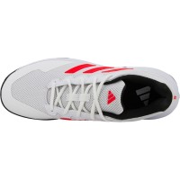 Adidas GameCourt 2 Bianco Rosso Nero Scarpe da ginnastica