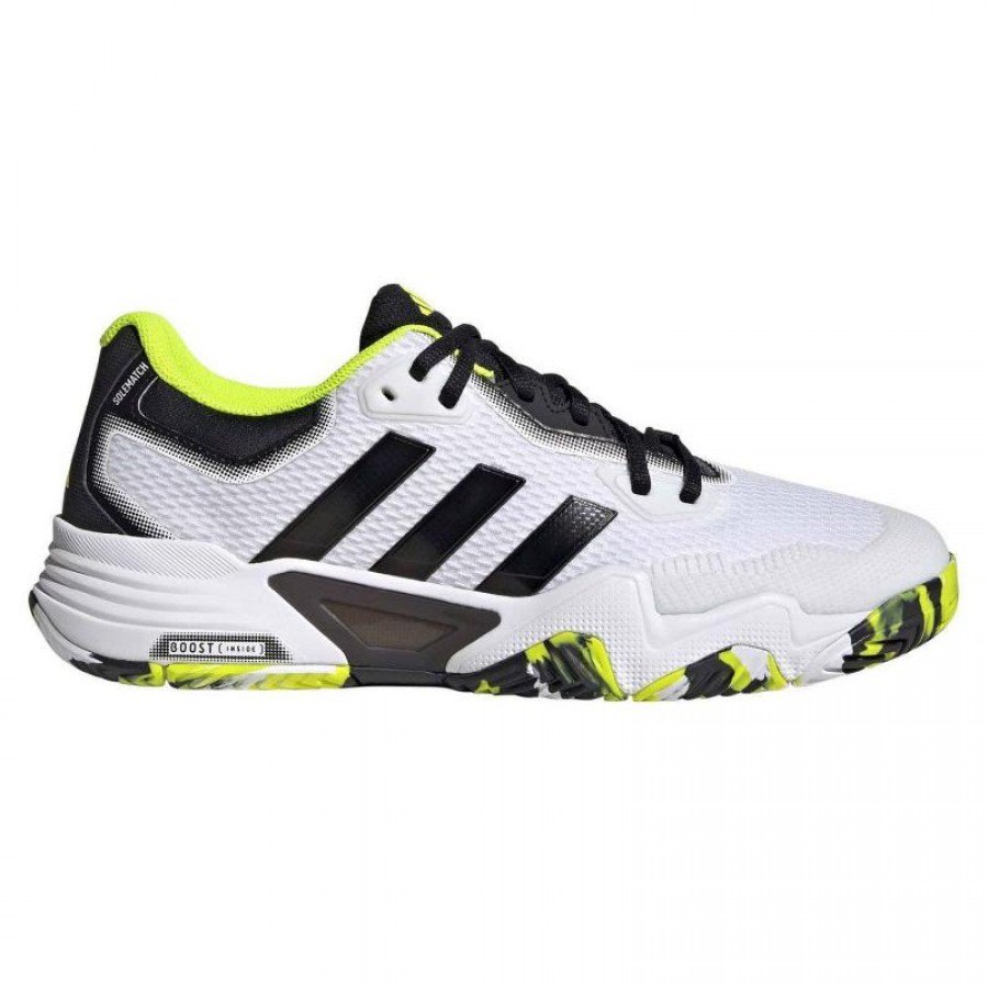 Adidas Solematch Control 2 White Black Lime Sneakers