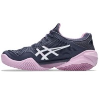 Zapatillas Asics Court FF 3 Clay Azul Indigo Blanco Mujer