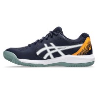 Baskets Asics Gel Dedicate 8 Padel Bleu Nuit Blanc