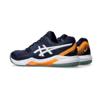 Asics Gel Dedicate 8 Padel Midnight Blue Tenis Branco