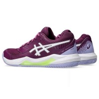 Asics Gel Dedicar 8 Padel Intense Mauve Tenis Branco Feminino