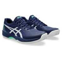 Asics Gel Game 9 Clay Blu Bianco Scarpe da Ginnastica