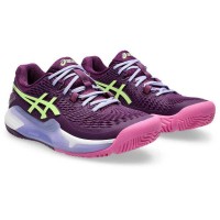 Chaussures Femme Asics Gel Resolution 9 Padel Intense Lime