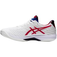 Chaussures Asics Solution Speed FF 2 Clay L.E. Blanco Rojo Classic - Barata Oferta Outlet