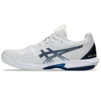 Asics Solution Speed FF 3 Clay White Blue Mako Sneakers