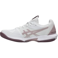 Tenis Asics Solution Speed FF 3 Clay White Mauve para Mulheres