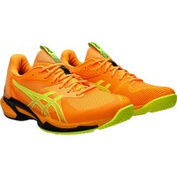 Asics Solution Speed FF 3 Padel Orange Yellow Sneakers