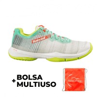 Zapatillas Babolat Jet Ritma Blanco Gris Mujer - Barata Oferta Outlet