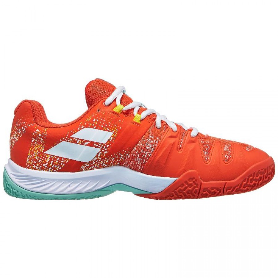 Babolat Movea Mandarina White Sneakers