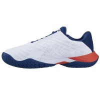 Babolat Propulse Fury 3 Blanc Bleu Rouge Sneakers