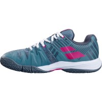 Baskets Femme Babolat Sensa Atlantic Bleu Blanc