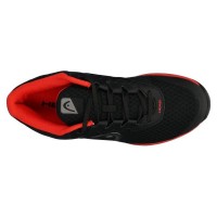 Tenis Head Sprint Court Padel Preto Vermelho