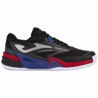 Joma Roland 2401 Nero Rosso Scarpe da ginnastica