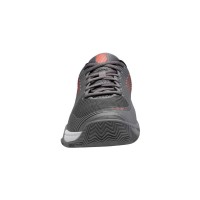 Tenis Kswiss Hypercourt Expres 2 HB Cinza Vermelho Preto