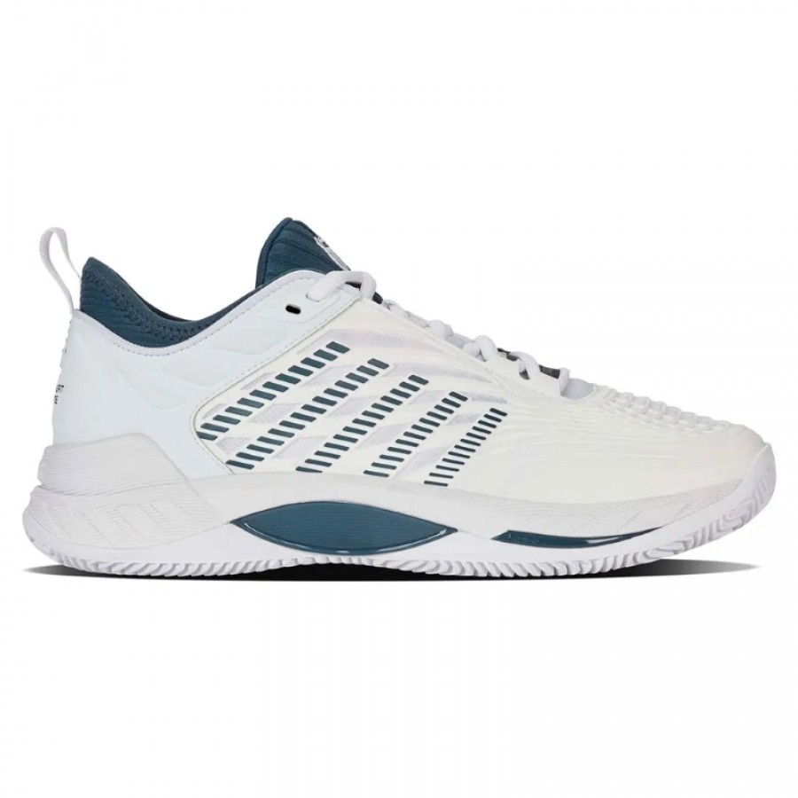 Tenis Kswiss Hypercourt Supreme 2 HB Clay Branco Verde