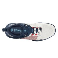 Zapatillas Kswiss Ultrashot Team Blanco Azul Marino