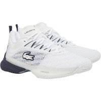 Baskets Femme Lacoste AG-LT23 Ultra White Bleu Marine