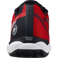 Mizuno Wave Enforce Court Padel Red White Black Sneakers