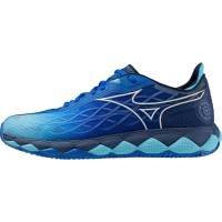 Zapatillas Mizuno Wave Enforce Tour Clay Azul Blanco