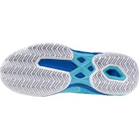 Baskets Femme Mizuno Wave Exceed Light 2 TERRE BATTUE Bleu Blanc