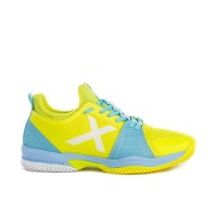 Zapatillas Munich Oxygen 25 Amarillo Fluor Celeste