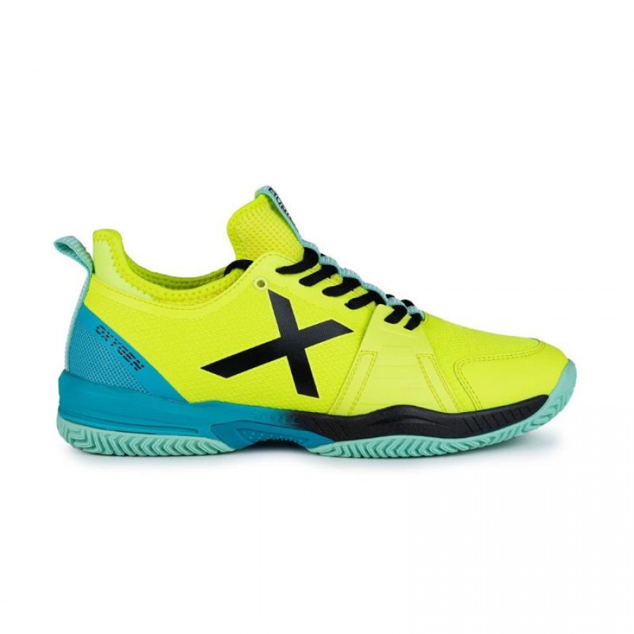 Munich Oxygen 45 Yellow Fluor Blue Shoes