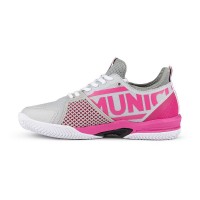 Munich Oxygen 51 Chaussures de Padel Gris Femme