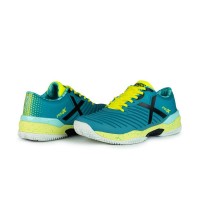 Munique Padx 43 Shoes Azul Fluor Amarelo