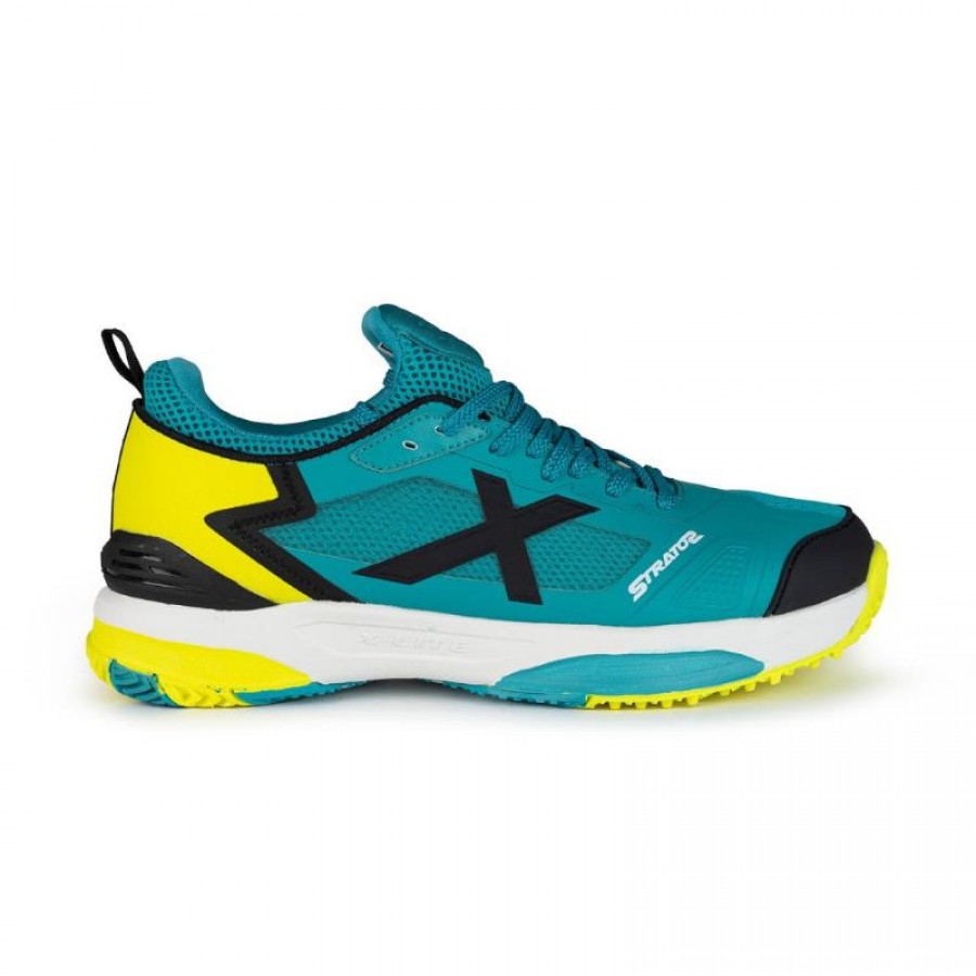 Munique Stratos 14 Shoes Azul Preto Amarelo