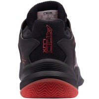 Tenis Nox At10 Lux Preto Vermelho