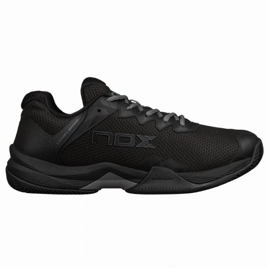 Nox ML10 Hexa Sneakers Nero Grigio Ardesia