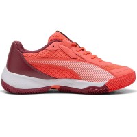 Puma Nova Court Rosso Bordeaux Bianco Sneakers