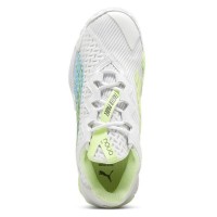 Puma Nova Elite White Blue Green Sneakers