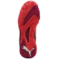 Baskets Puma Nova Elite Rouge Bordeaux Blanc