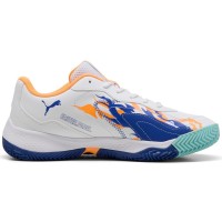 Puma Nova Smash White Blue Orange Sneakers