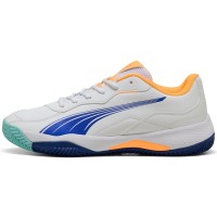 Puma Nova Smash Blanc Bleu Orange Baskets