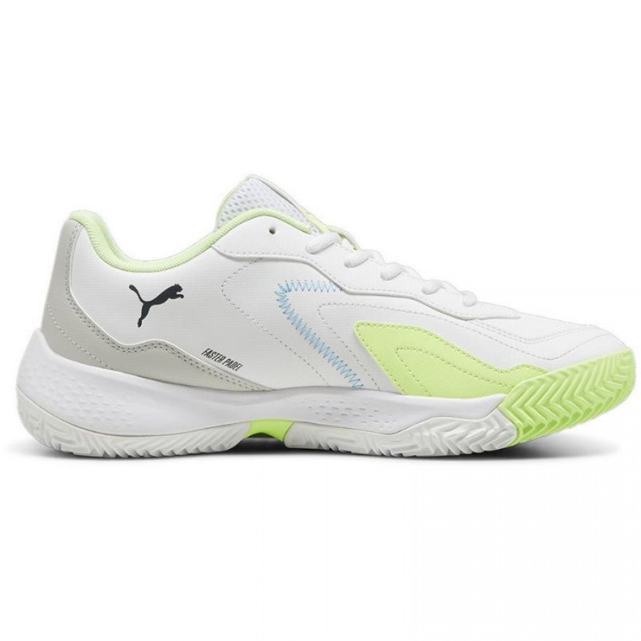 Puma Nova Smash White Blue Green Sneakers