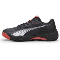 Puma Nova Smash Grigio Scuro Nero Rosso Sneakers