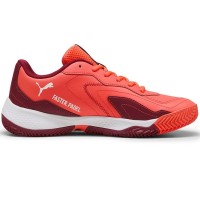 Puma Nova Smash Rosso Bianco Borgogna Sneakers