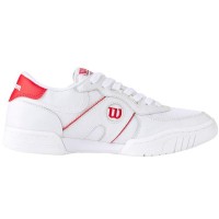 Zapatillas Wilson Pro Staff 87 Mesh Blanco Rojo