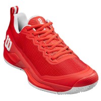 Wilson Rush Pro 4.5 Clay Red White Sneakers