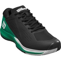 Zapatillas Wilson Rush Pro Ace Clay Negro Verde Blanco