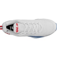 Zapatillas Wilson Rush Pro Lite Blanco Azul Rojo